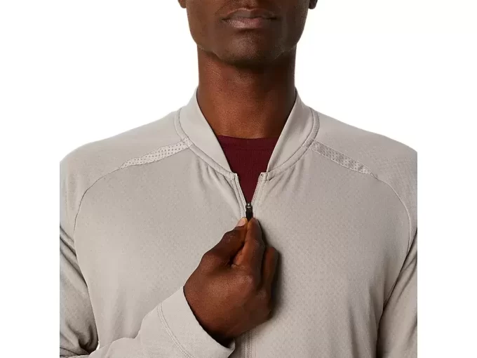 ACTIBREEZE JACQUARD GRID FULL ZIP JACKET ACTIBREEZE JACQUARD GRID FULL ZIP JACKET