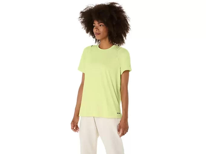 ACTIBREEZE JACQUARD SHORT SLEEVE TOP