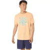 ASICS HIBISCUS SLOGAN TEE ASICS HIBISCUS SLOGAN TEE