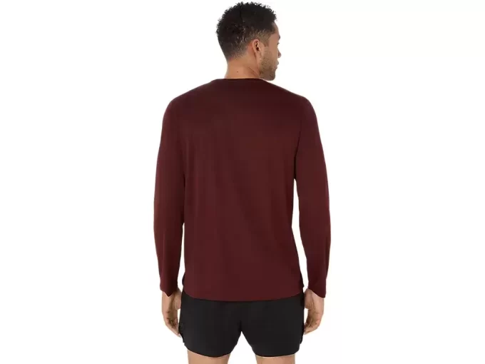 ASICS SILVER LONG SLEEVE TOP ASICS SILVER LONG SLEEVE TOP