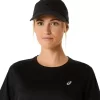 ASICS SILVER SHORT SLEEVE TOP