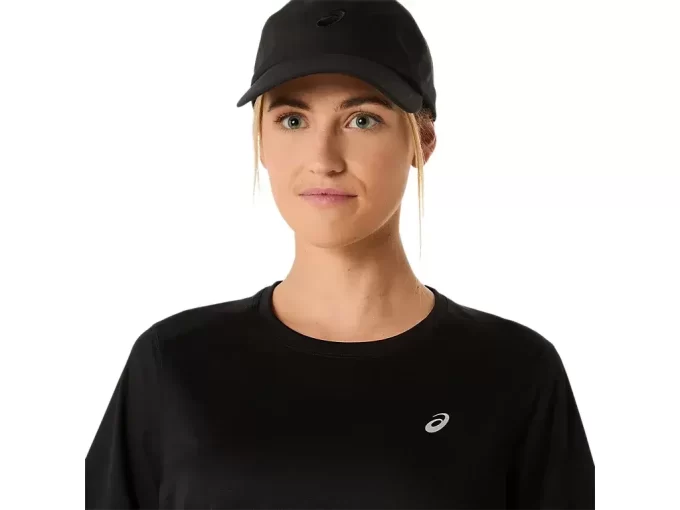 ASICS SILVER SHORT SLEEVE TOP