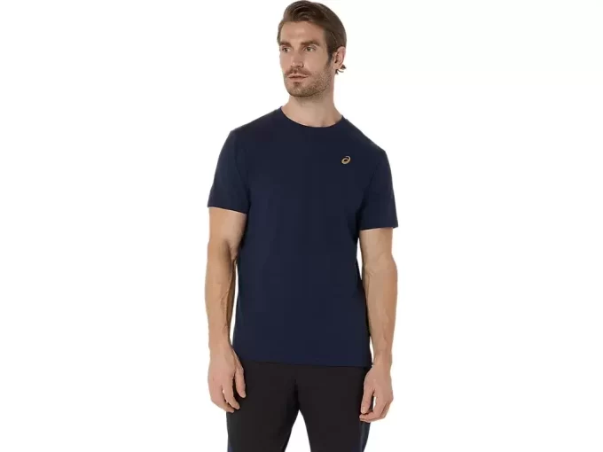 ASICS SPIRAL EMBROIDERY TEE ASICS SPIRAL EMBROIDERY TEE