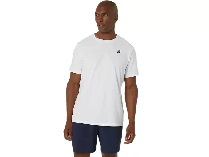 ASICS SPIRAL EMBROIDERY TEE ASICS SPIRAL EMBROIDERY TEE