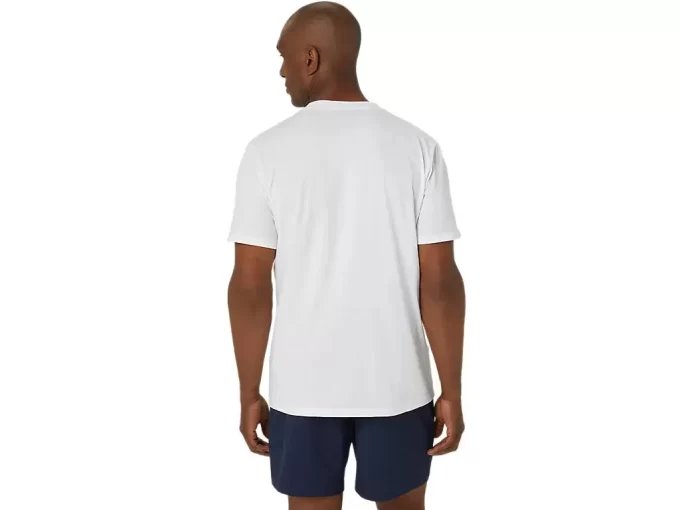 ASICS SPIRAL EMBROIDERY TEE ASICS SPIRAL EMBROIDERY TEE