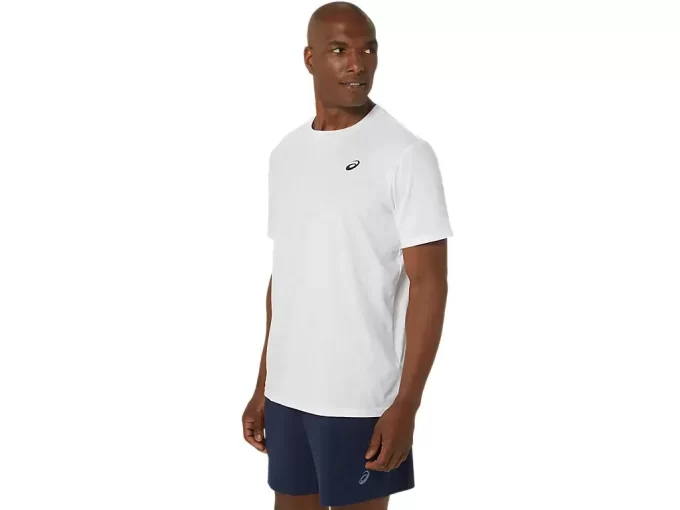 ASICS SPIRAL EMBROIDERY TEE ASICS SPIRAL EMBROIDERY TEE