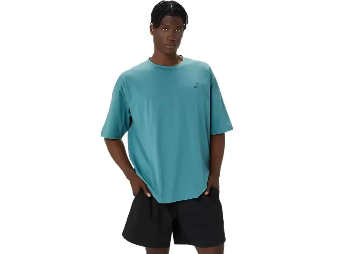 ASICS SPIRAL RELAX EMBROIDERY TEE ASICS SPIRAL RELAX EMBROIDERY TEE