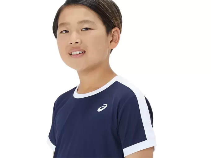 BOYS TENNIS SHORT SLEEVE TOP BOYS TENNIS SHORT SLEEVE TOP