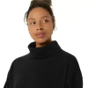 FRENCH TERRY HIGH NECK TOP FRENCH TERRY HIGH NECK TOP