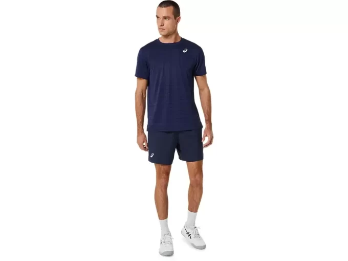 MEN’S COURT STRIPE SHORT SLEEVE TOP MEN’S COURT STRIPE SHORT SLEEVE TOP