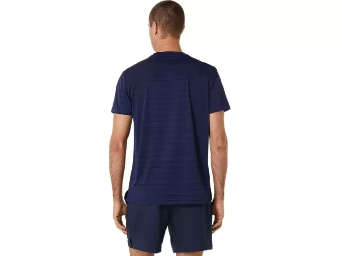 MEN’S COURT STRIPE SHORT SLEEVE TOP MEN’S COURT STRIPE SHORT SLEEVE TOP