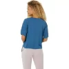 NAGINO FLEX HEATHER SHORT SLEEVE TOP NAGINO FLEX HEATHER SHORT SLEEVE TOP