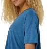 NAGINO FLEX HEATHER SHORT SLEEVE TOP NAGINO FLEX HEATHER SHORT SLEEVE TOP