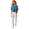 NAGINO FLEX HEATHER SHORT SLEEVE TOP NAGINO FLEX HEATHER SHORT SLEEVE TOP