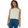 NAGINO FLEX HEATHER SLEEVELESS TOP