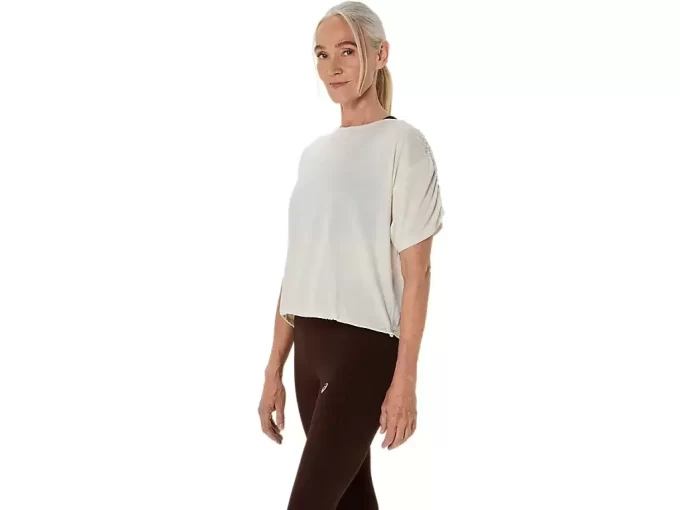 NAGINO RUN ADJUSTABLE SHORT SLEEVE TOP
