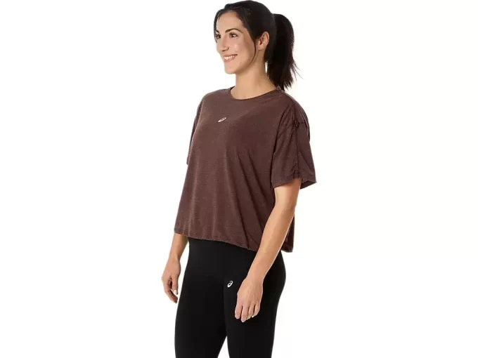 NAGINO RUN ADJUSTABLE SHORT SLEEVE TOP