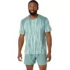 ROAD ALL OVER PRINT SHORT SLEEVE TOP ROAD ALL OVER PRINT SHORT SLEEVE TOP