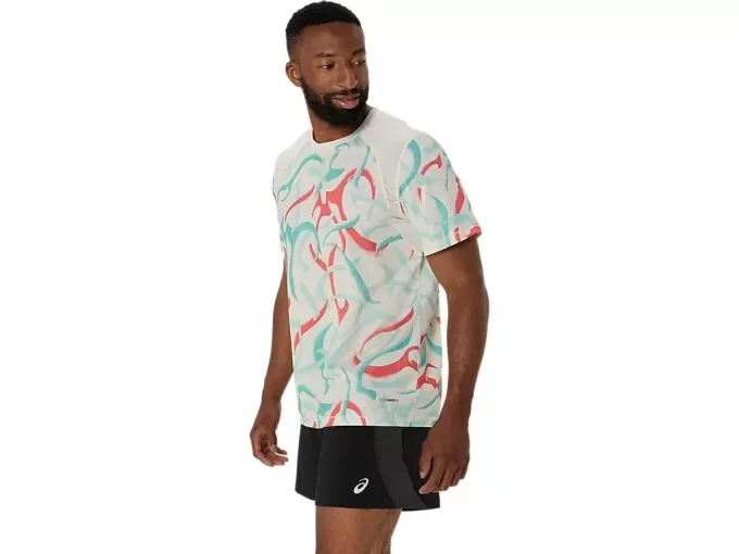 ROAD ALL OVER PRINT SHORT SLEEVE TOP ROAD ALL OVER PRINT SHORT SLEEVE TOP