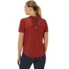 ROAD V-NECK SHORT SLEEVE TOP ROAD V-NECK SHORT SLEEVE TOP