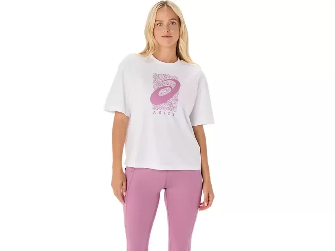 TRAINING CORE ASICS SPIRAL GRAPHIC RELAXED TEE TRAINING CORE ASICS SPIRAL GRAPHIC RELAXED TEE