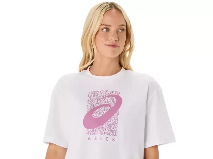 TRAINING CORE ASICS SPIRAL GRAPHIC RELAXED TEE TRAINING CORE ASICS SPIRAL GRAPHIC RELAXED TEE
