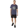 UNISEX ASICS BRIGHTER DAYS AHEAD SHORT SLEEVE TEE UNISEX ASICS BRIGHTER DAYS AHEAD SHORT SLEEVE TEE