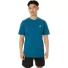 UNISEX ASICS DAISY BACK PRINT SHORT SLEEVE TEE UNISEX ASICS DAISY BACK PRINT SHORT SLEEVE TEE