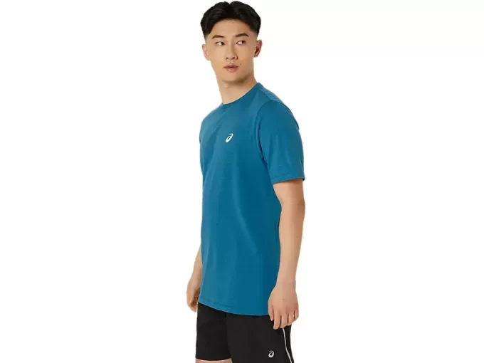 UNISEX ASICS DAISY BACK PRINT SHORT SLEEVE TEE UNISEX ASICS DAISY BACK PRINT SHORT SLEEVE TEE