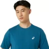 UNISEX ASICS DAISY BACK PRINT SHORT SLEEVE TEE UNISEX ASICS DAISY BACK PRINT SHORT SLEEVE TEE