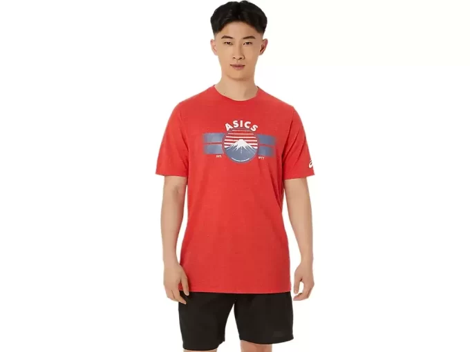 UNISEX ASICS EST 1977 MOUNTAIN TEE UNISEX ASICS EST 1977 MOUNTAIN TEE