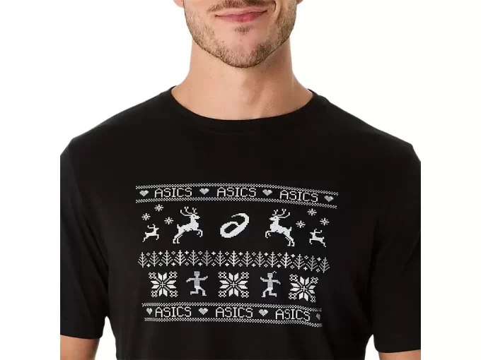 UNISEX ASICS HOLIDAY SHORT SLEEVE TEE UNISEX ASICS HOLIDAY SHORT SLEEVE TEE