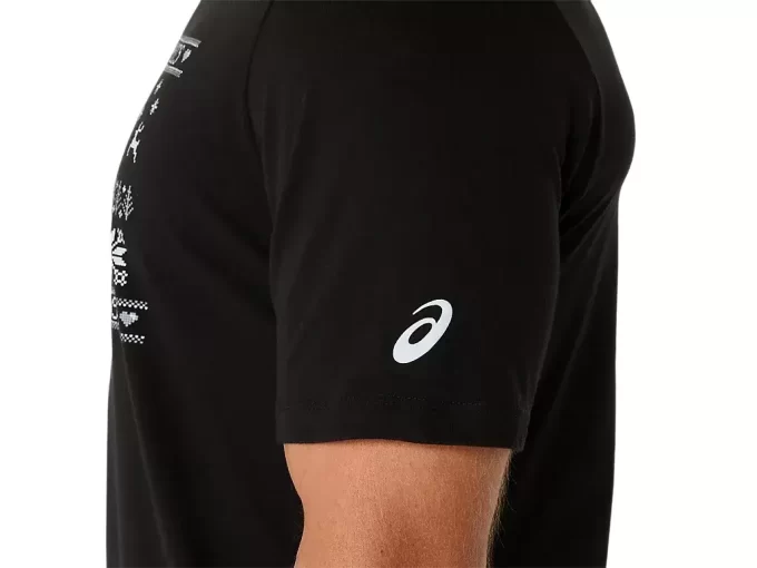 UNISEX ASICS HOLIDAY SHORT SLEEVE TEE UNISEX ASICS HOLIDAY SHORT SLEEVE TEE