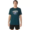 UNISEX ASICS OUTDOOR SHORT SLEEVE TEE UNISEX ASICS OUTDOOR SHORT SLEEVE TEE