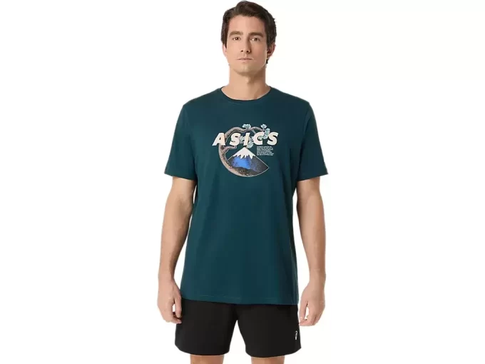 UNISEX ASICS OUTDOOR SHORT SLEEVE TEE UNISEX ASICS OUTDOOR SHORT SLEEVE TEE