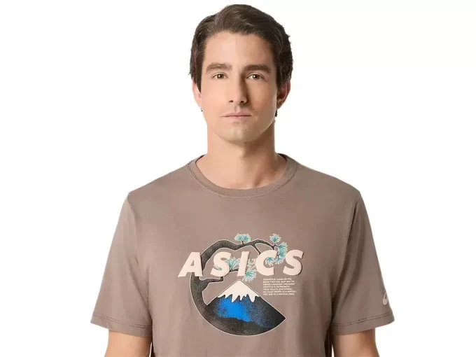 UNISEX ASICS OUTDOOR SHORT SLEEVE TEE UNISEX ASICS OUTDOOR SHORT SLEEVE TEE