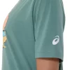 UNISEX ASICS PALM IN THE SUN SHORT SLEEVE TEE UNISEX ASICS PALM IN THE SUN SHORT SLEEVE TEE