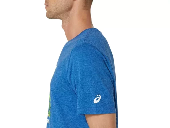 UNISEX ASICS RUN OUTSIDE CLUB SHORT SLEEVE TEE UNISEX ASICS RUN OUTSIDE CLUB SHORT SLEEVE TEE