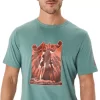 UNISEX ASICS WANDER SHORT SLEEVE TEE UNISEX ASICS WANDER SHORT SLEEVE TEE