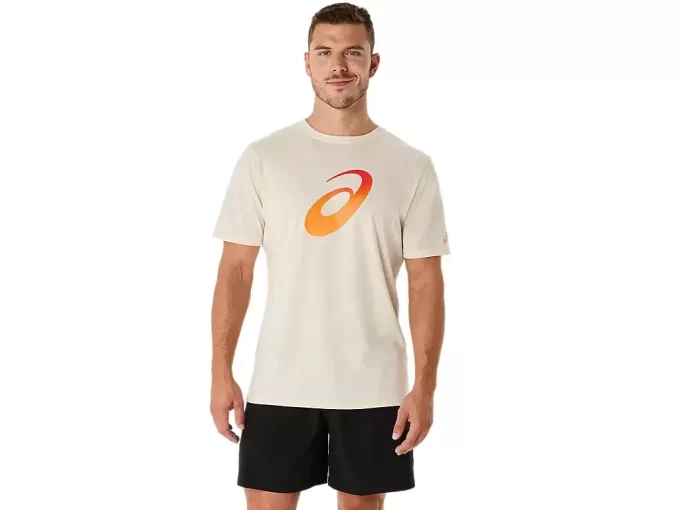 UNISEX SHORT SLEEVE GRADIENT SPIRAL LOGO TEE UNISEX SHORT SLEEVE GRADIENT SPIRAL LOGO TEE