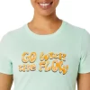 WOMEN’S ASICS BALANCED SHORT SLEEVE TEE WOMEN’S ASICS BALANCED SHORT SLEEVE TEE
