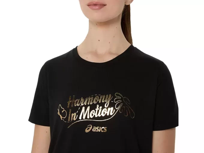 WOMEN’S ASICS FOIL SHORT SLEEVE TEE WOMEN’S ASICS FOIL SHORT SLEEVE TEE