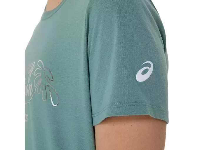 WOMEN’S ASICS FOIL SHORT SLEEVE TEE WOMEN’S ASICS FOIL SHORT SLEEVE TEE