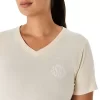 WOMEN’S ASICS NATURE V-NECK SHORT SLEEVE TEE WOMEN’S ASICS NATURE V-NECK SHORT SLEEVE TEE