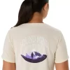 WOMEN’S ASICS NATURE V-NECK SHORT SLEEVE TEE WOMEN’S ASICS NATURE V-NECK SHORT SLEEVE TEE