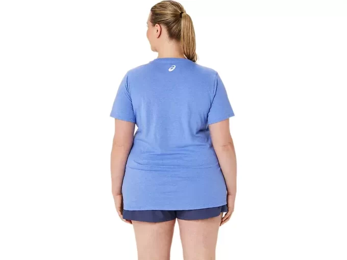 WOMEN’S ASICS STRIPES V-NECK WOMEN’S ASICS STRIPES V-NECK
