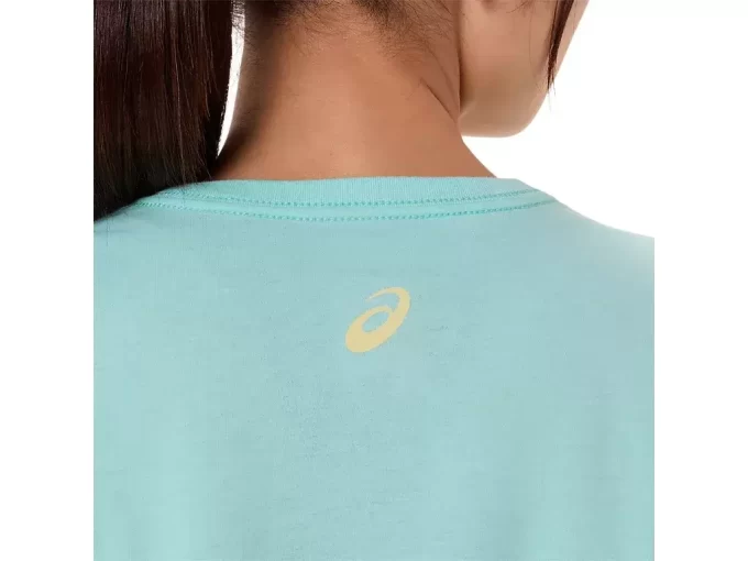WOMEN’S ASICS STRIPES V-NECK WOMEN’S ASICS STRIPES V-NECK