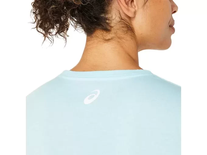 WOMEN’S ASICS STRIPES V-NECK WOMEN’S ASICS STRIPES V-NECK