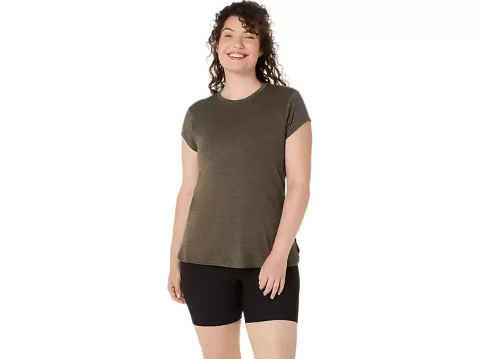 WOMEN’S HEATHER CREWNECK TOP WOMEN’S HEATHER CREWNECK TOP