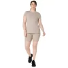WOMEN’S HEATHER CREWNECK TOP WOMEN’S HEATHER CREWNECK TOP